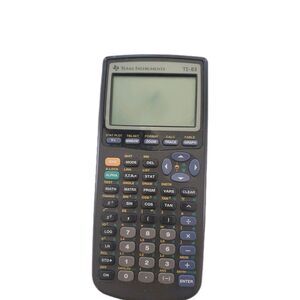 Texas Instruments TI-83 Handheld Graphing Calculator Tested Working Great